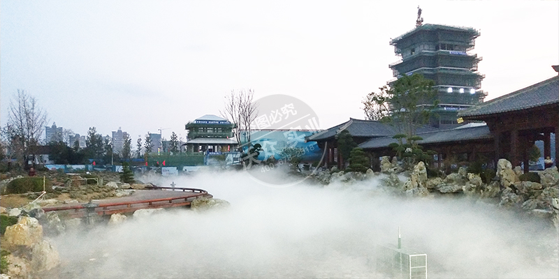 漢中天漢公園云霞菲霧造景項目